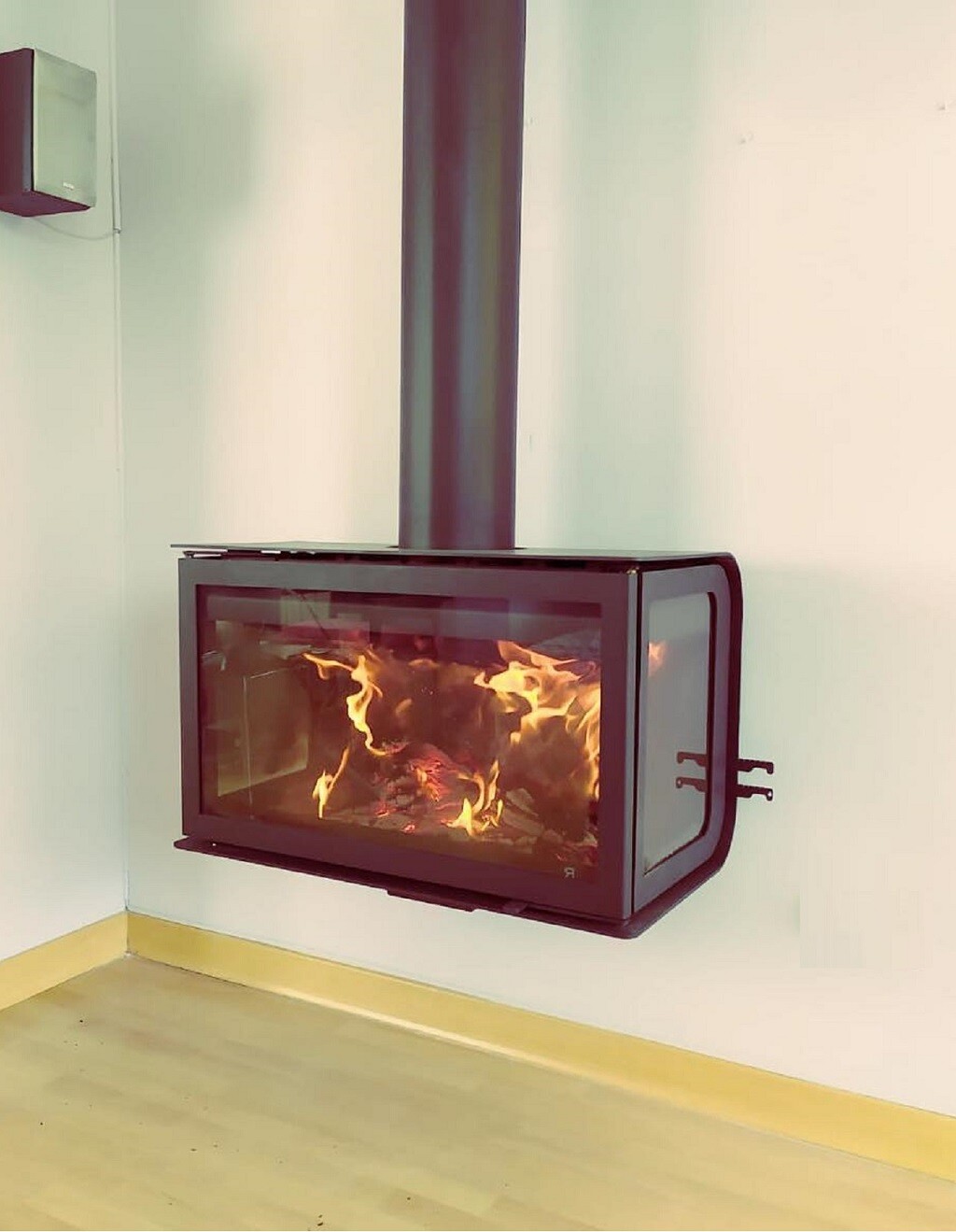 U Tipi Üç Açık Şömineler